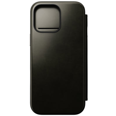Nomad Modern Horween leather folio iPhone 16 Pro Max