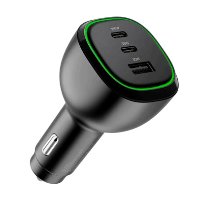 Alogic Rapid Power 3-port car charger (165W)