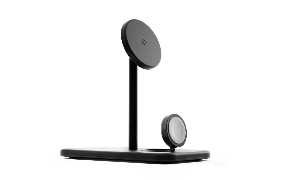 Twelve South HiRise 3 Deluxe 3-in-1 wireless charger - black