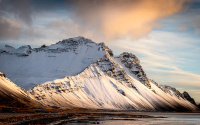 Mountains in morning light