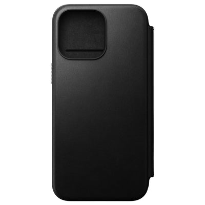 Nomad Modern leather folio iPhone 15 Pro Max