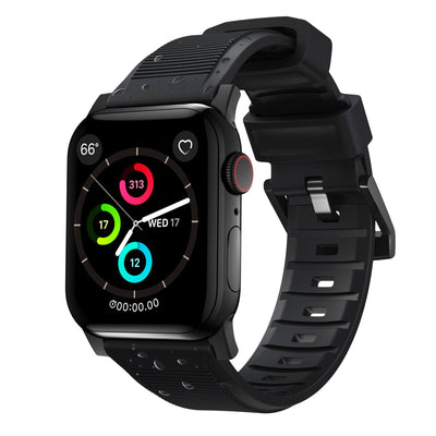 Nomad Rugged band / black hardware (45-49mm)
