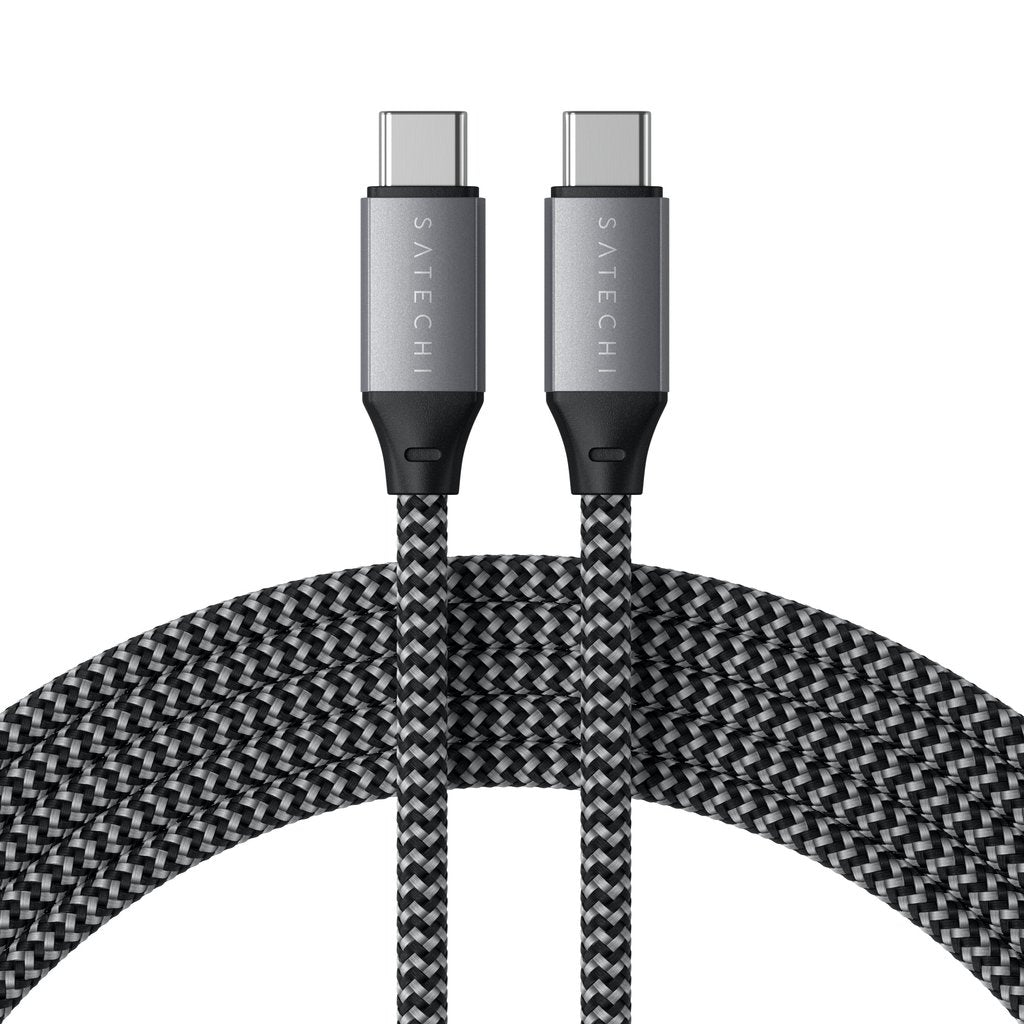 Satechi USB-C to USB-C charging cable (2m/100W) - space gray