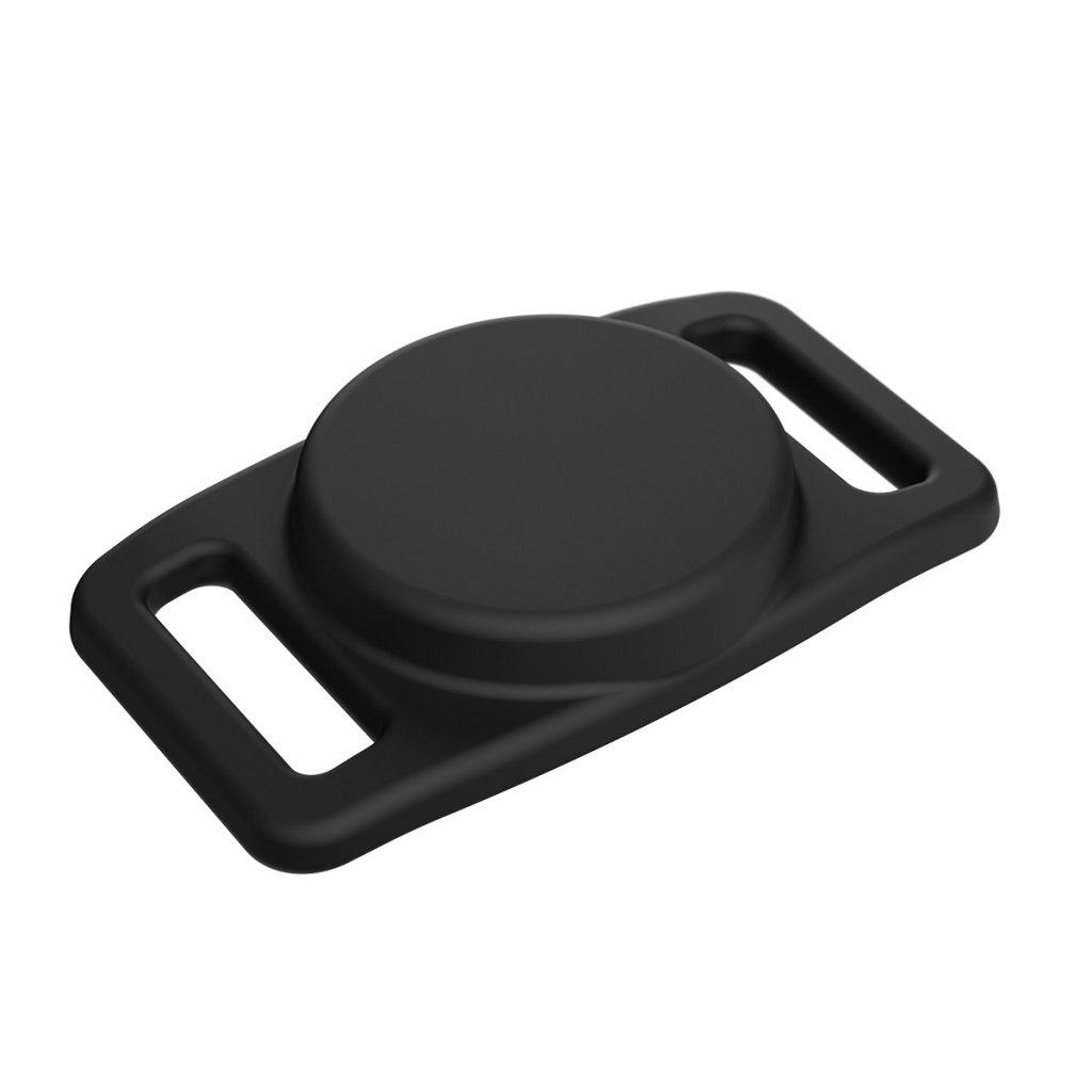 Keybudz PawTag pet collar AirTag mount - black