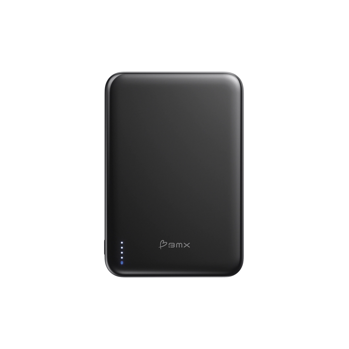 BMX SolidSafe Air titanium Qi2 magnetic powerbank (5.000 mAh/20W) - black