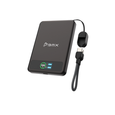 BMX SolidSafe solid-state Qi2 magnetic powerbank (5.000 mah/20W)
