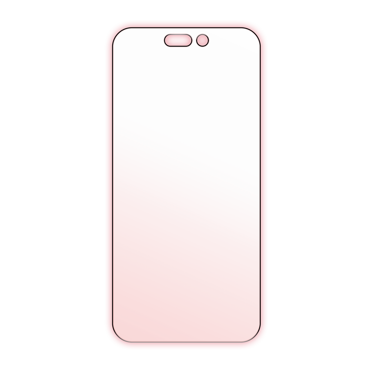 Bodyguardz Red Light converter iPhone 16 Pro/17 Pro - clear