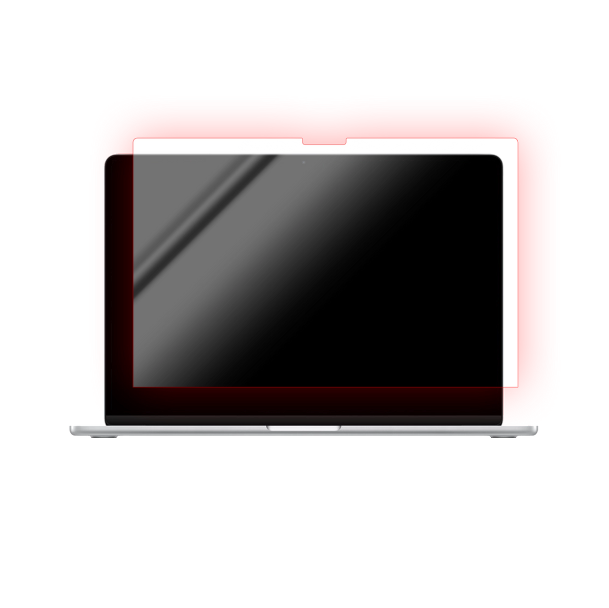 BodyGuardz Red Light Converter screen protector MacBook Air 15" (M5) - transparent