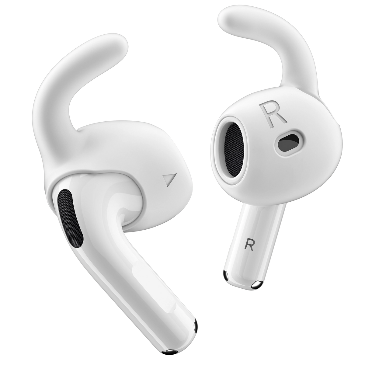 KeyBudz EarBuddyz ear hooks AirPods 4 - white