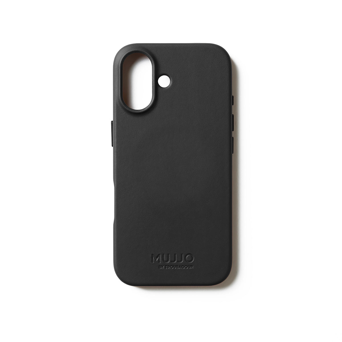 Mujjo Full leather case iPhone 17 - black