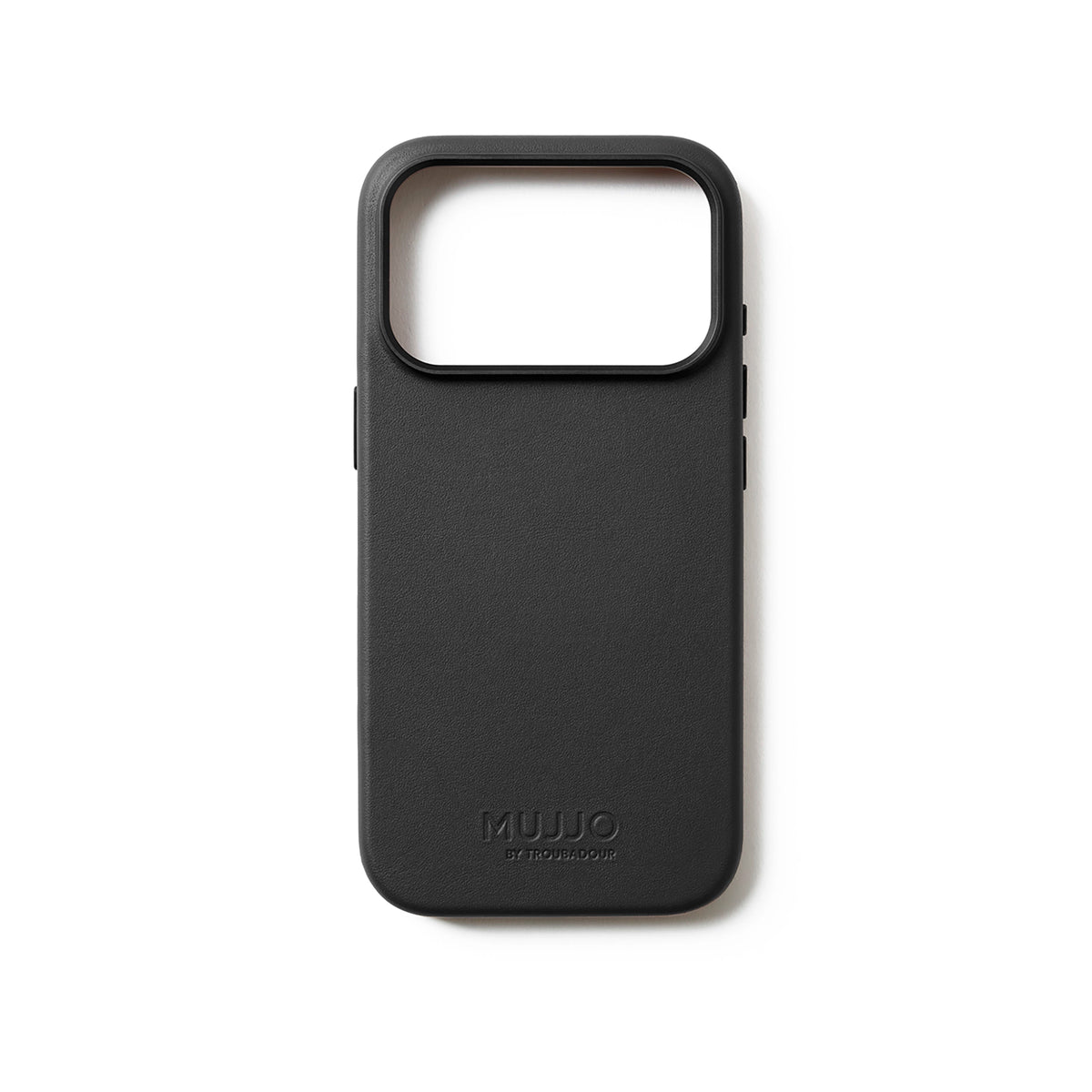 Mujjo Full leather case iPhone 17 Pro - black