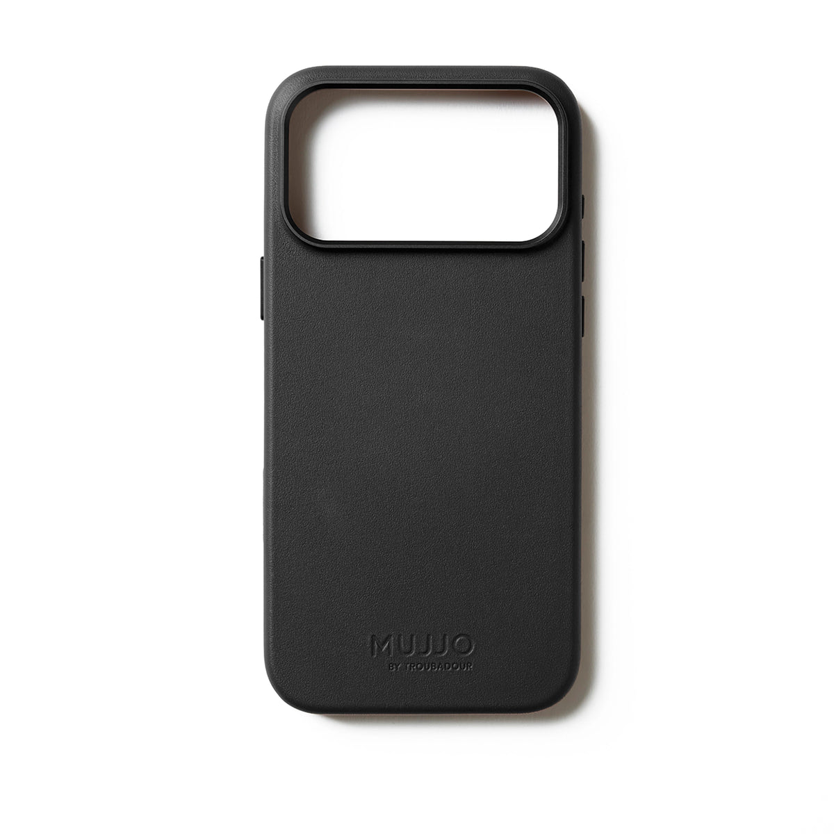 Mujjo Full leather case iPhone 17 Pro Max - black