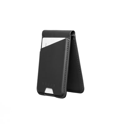 Mujjo Magsafe leather card wallet stand