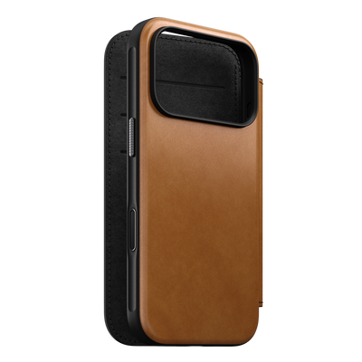 Nomad Modern Camino leather folio iPhone 18 Pro