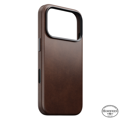 Nomad Traditional Horween leather case iPhone 18 Pro/17 Pro