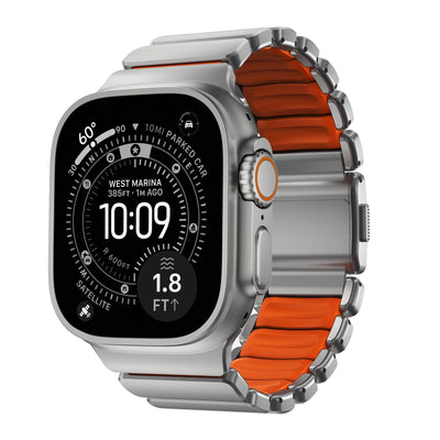 Nomad Stratos band natural hardware (45-49mm)