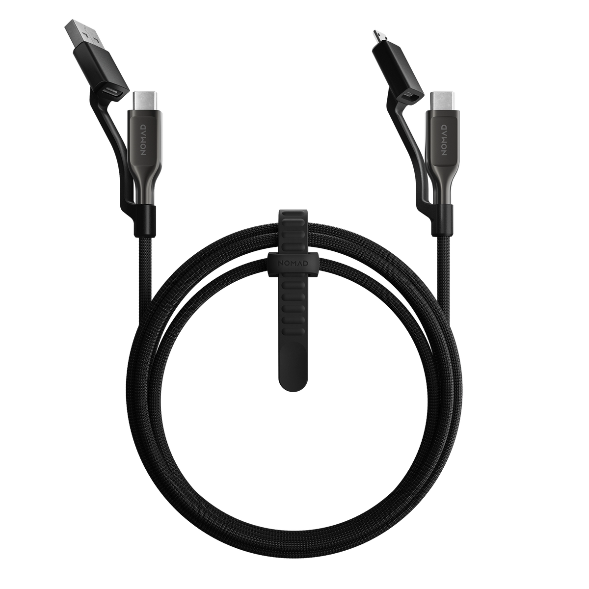 Nomad USB-C Universal Kevlar® cable (1.5m/240W) - carbide