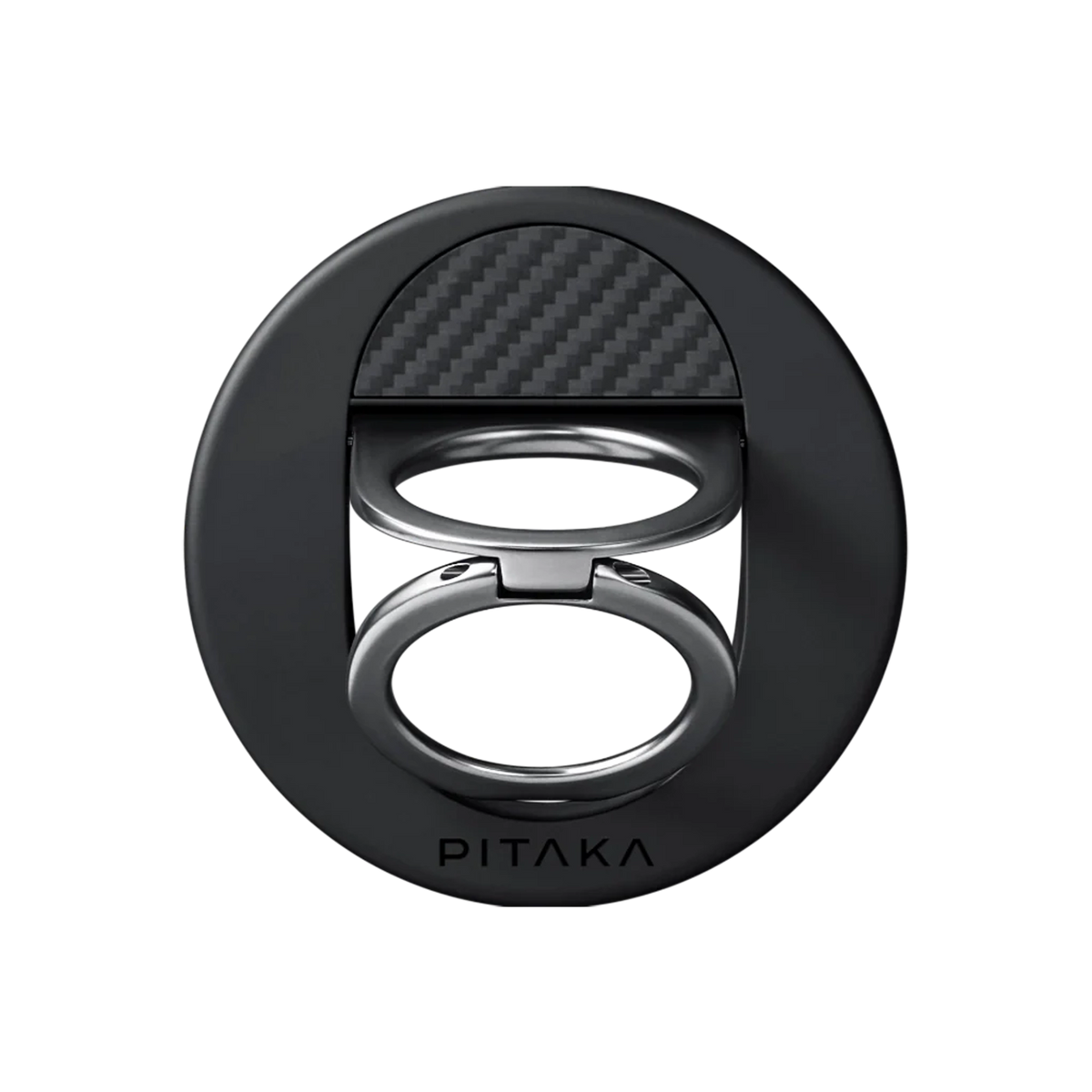 Pitaka MagEZ Grip 3 magnetic iPhone holder - black/grey