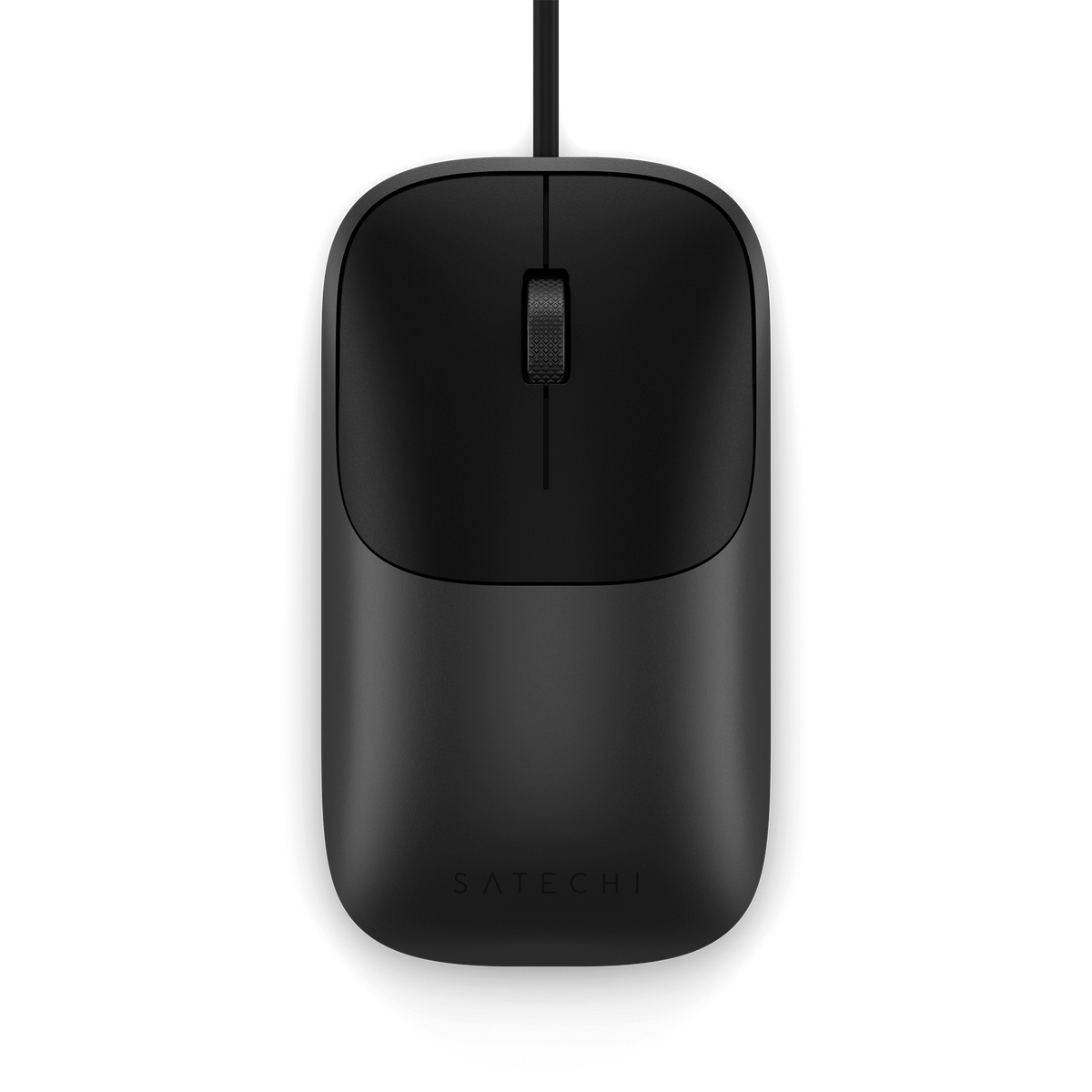 Satechi Slim LX wired mouse - space black