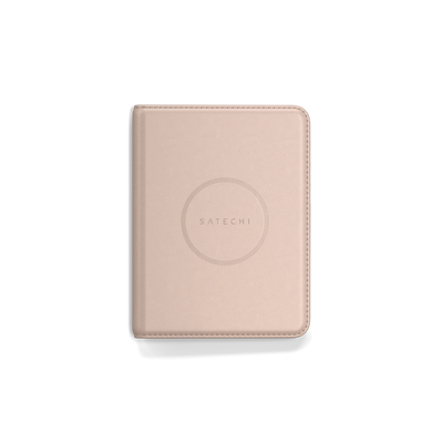 Satechi FindAll vegan-leather passport cover with Find My