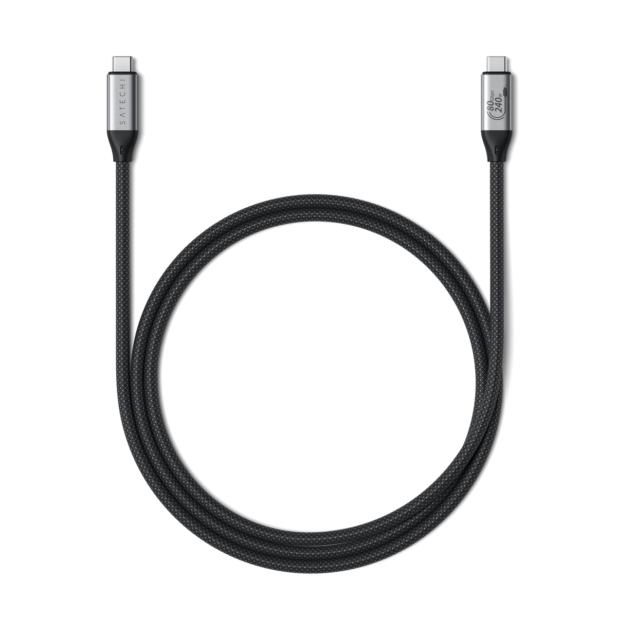 Satechi USB4 pro cable (1.2m/240W) - space grey