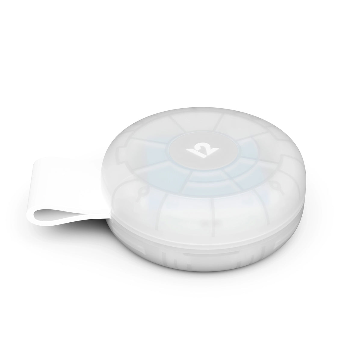 Twelve South ButterFly SE 2-in-1 Qi2.2 wireless charger (25W) - translucent glacial